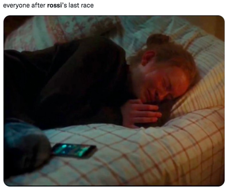 Meme Perpisahan untuk Valentino Rossi