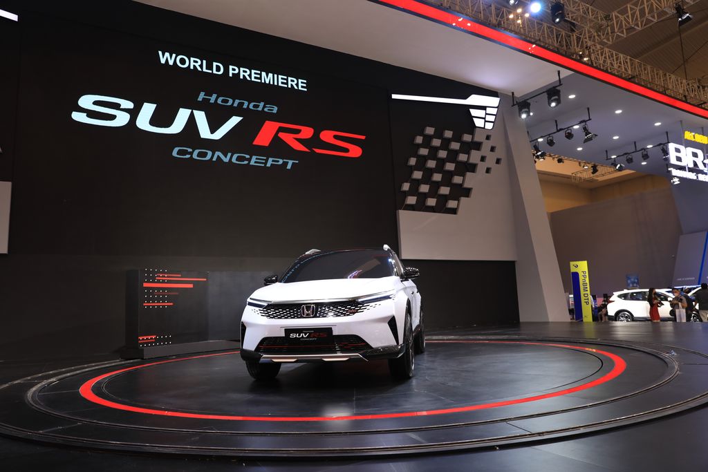 Mobil Konsep di GIIAS 2021, Honda SUV RS(CNBC Indonesia/Muhammad Sabki)