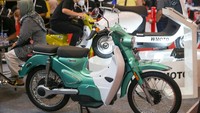 Indra Gumay selaku General Manager 3S Marketing SM Sport mengatakan, pihaknya baru meluncurkan SM Sport E Classic ini di GIIAS 2021. Pengiriman dilakukan pada tahun 2022 mendatang. Foto: Grandyos Zafna