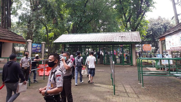 Pengunjung Ragunan naik 100 persen