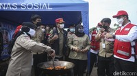 Simulasi juga ditinjau langsung oleh Gubernur Anies Baswedan.