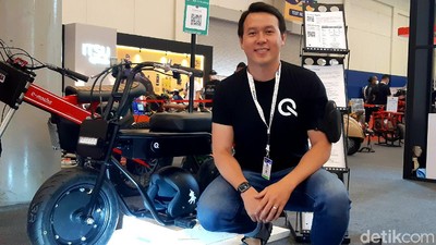 Wujud Motor Mungil Garapan Eks Insinyur Tesla dari Indonesia, Harga Rp 12 Jutaan