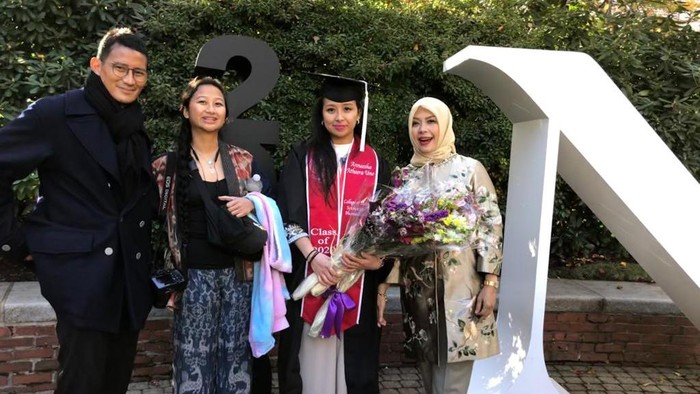 Sandiaga hadiri wisuda anak di Boston, Amerika Serikat, Sabtu (13/11)