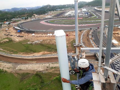 XL Axiata memperkuat kualitas layanan 4G di Sirkuit Mandalika, Lombok, Nusa Tenggara Barat