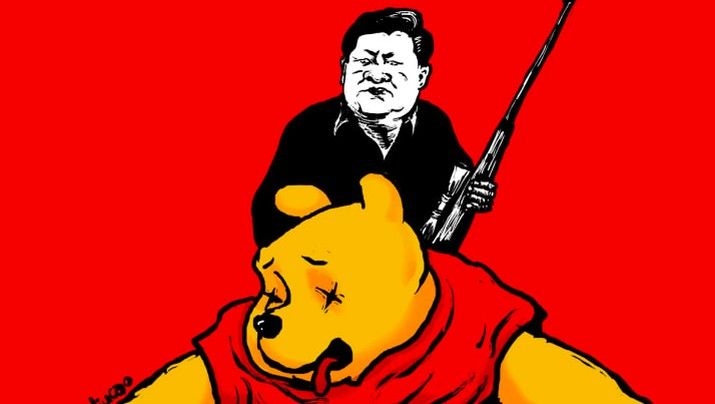 Winnie The Pooh dianggap mirip dengan Xi Jinping