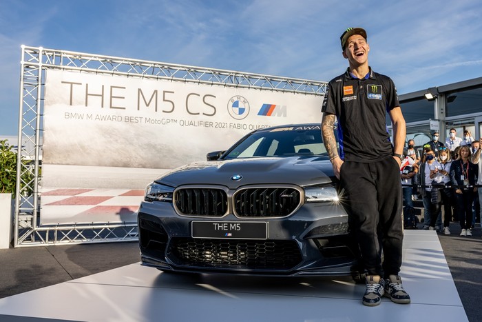 Fabio Quartararo Dapat Hadiah BMW M5 CS Fabio Quartararo Dapat Hadiah BMW M5 CS