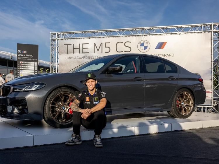 Quartararo Dapat Mobil BMW Gratis
