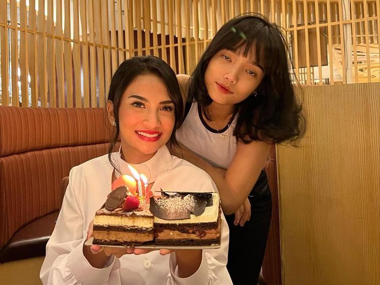 Momen Fuji Rayakan Ultah Bareng Mendiang Vanessa Angel dan Febri Andriansyah