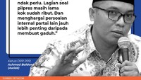 Sedangkan bagi Ketua DPP PPP Achmad Baidowi (Awiek) isu ini tidak penting. Apalagi pilpres 2024 masih jauh.
