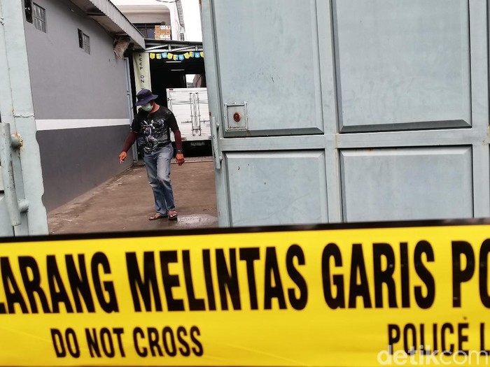 Gudang rokok di Jalan Brigjend Sudiarto Soloi dirampok, satpam ditemukan tewas, Senin (15/11/2021).
