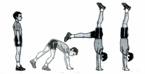 Sikap Handstand Bertumpu Pada Sikap Handstand Bertumpu Pada