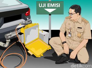 DLH DKI: 465 Ribu Kendaraan Uji Emisi Sepanjang 2021