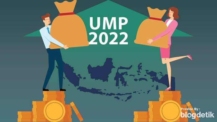 Infografis  bocoran upah 2022