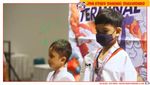Potret Gemas Jan Ethes Beraksi Jadi Juara 1 Taekwondo