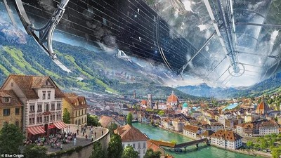 Spektakuler! Koloni Jutaan Manusia di Antariksa Impian Jeff Bezos