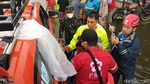 Korban Banjir Rob di Pekalongan Dievakuasi