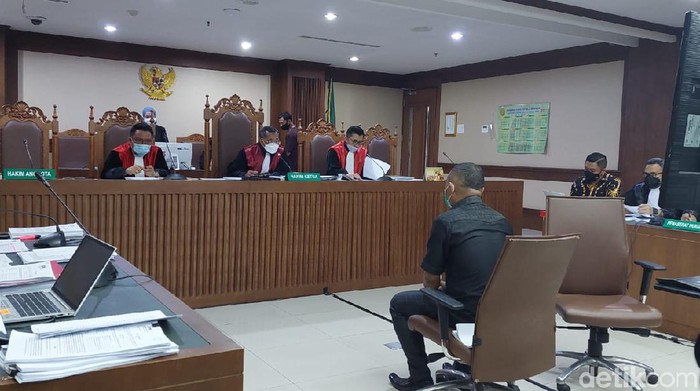 Maskur Husain saat sidang di Pengadilan Tipikor, Jakpus