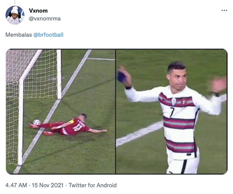 Meme Cristiano Ronaldo