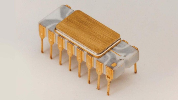 Mikroprosesor Intel 4004, Chip Pertama di Dunia tahun 1971