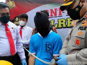 Bikin Konten Seret Celurit Biar Eksis di Medsos, Pemuda Wonogiri Ditangkap!