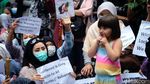 Pengungsi Afghanistan Kembali Geruduk Kantor UNHCR Jakpus