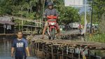 Hampir Empat Pekan, Banjir di Sintang Kalbar Belum Juga Surut