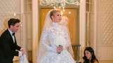5 Selebriti Dunia Menikah dengan Gaun a la Grace Kelly