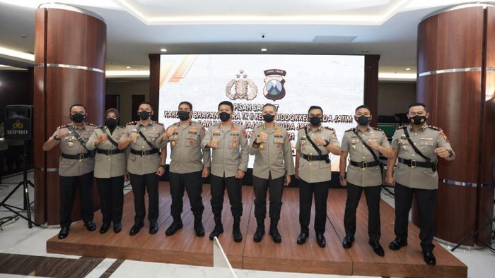 sertijab di polda jatim