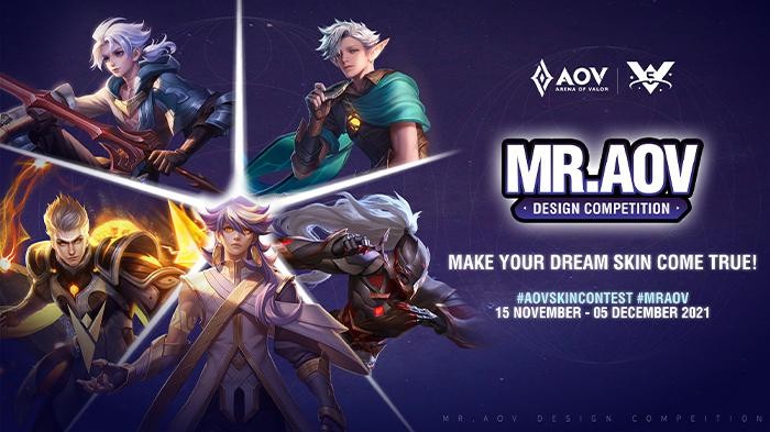 Yuk Ikutan Kontes Mr. AOV Design Competition dan Dapatkan Hadiah Menarik