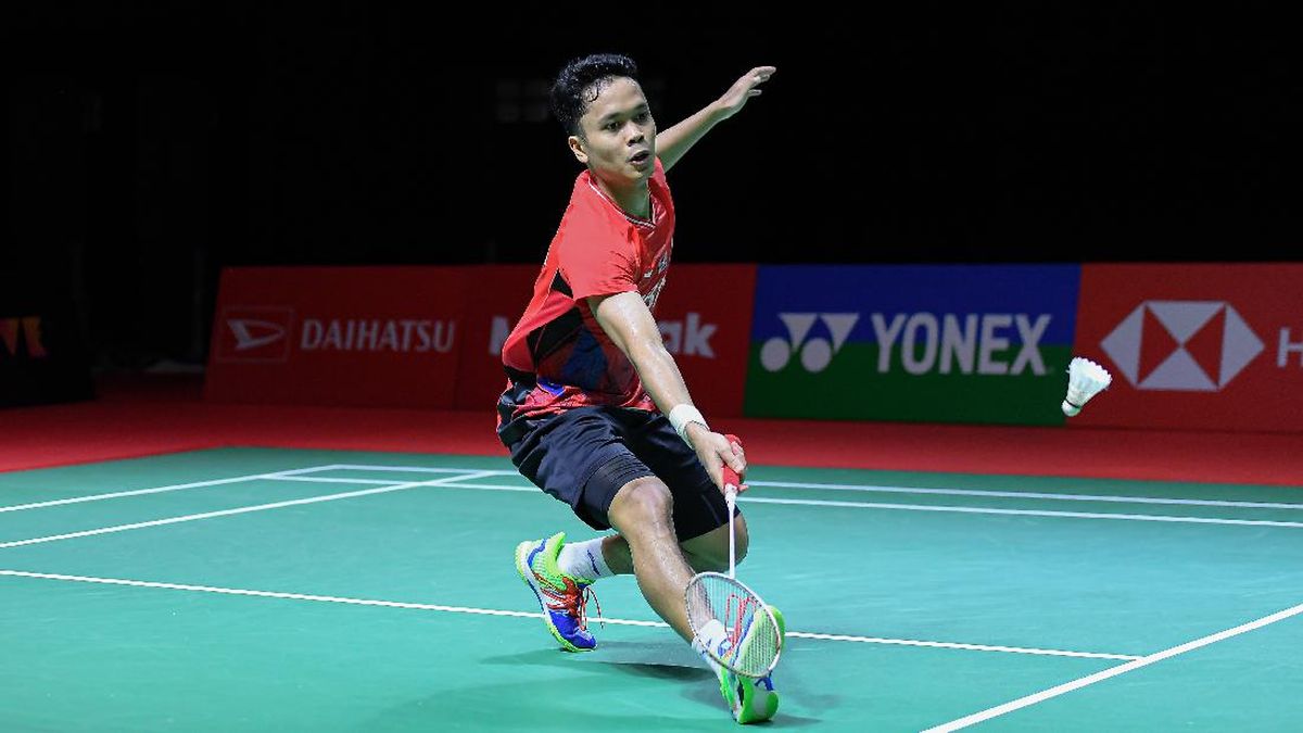 Anthony Ginting Atasi Wakil India, Maju ke Babak Kedua All England 2022