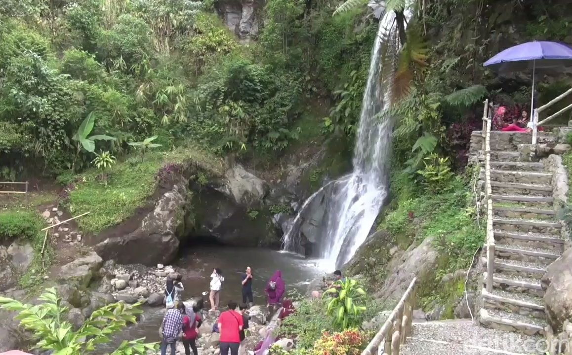 Curug Serwiti di Tegal, Jawa Tengah