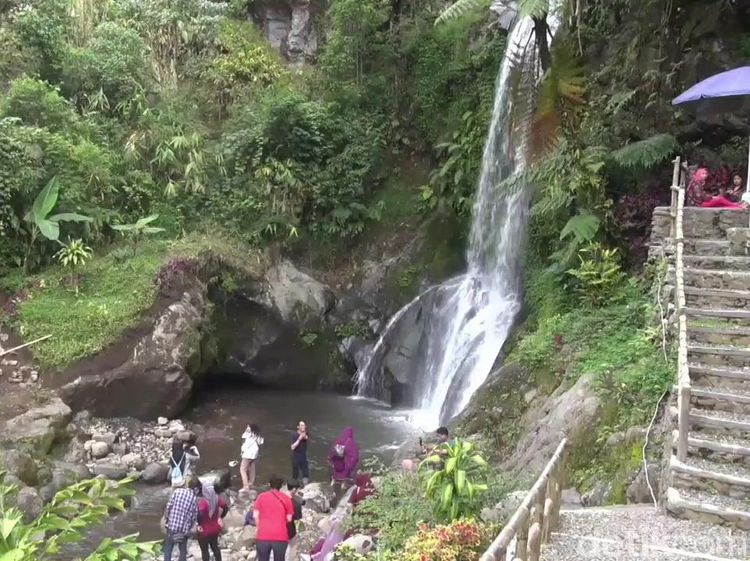 Foto: Curug Cantik di Tegal untuk Liburan Sejuk