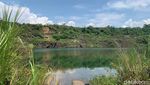 Foto: Danau Bekas Tambang Pasir yang Cantik di Bogor