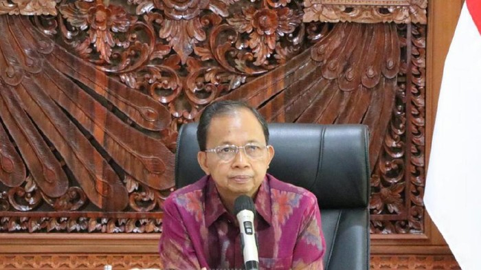 Gubernur Bali Wayan Koster bertemu Wakil Menteri Pertanahan, Infrastruktur dan Transportasi Korea Selatan (Korsel) Yoon Sung-won secara virtual.