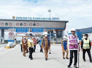 Resmikan Tol Serang Panimbang Seksi I, Jokowi: Ini Pengungkit Ekonomi Banten