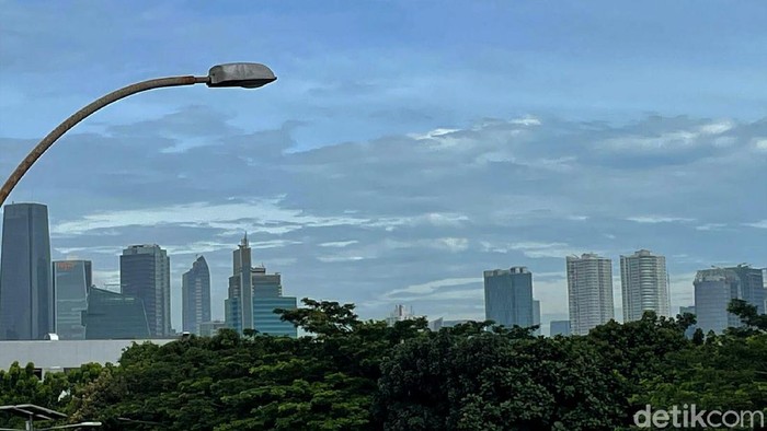Langit Jakarta Cerah Berawan Langit Jakarta Cerah Berawan