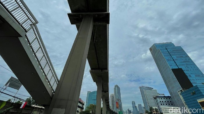 Langit Jakarta Cerah Berawan Langit Jakarta Cerah Berawan