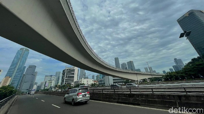 Langit Jakarta Cerah Berawan Langit Jakarta Cerah Berawan