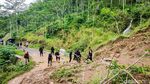 Longsor Masih Putus Akses Jalan di Bukit Menoreh Kulon Progo