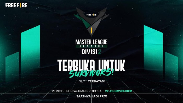 Pendaftaran Free Fire Master League (FFML) Season V Dibuka, Segera Daftar