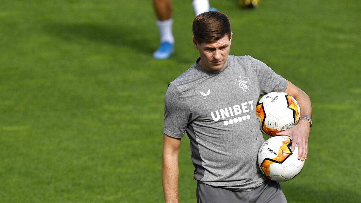 Steven Gerrard terima Aston Villa karena suka tantangan (AP/Martin Meissner)