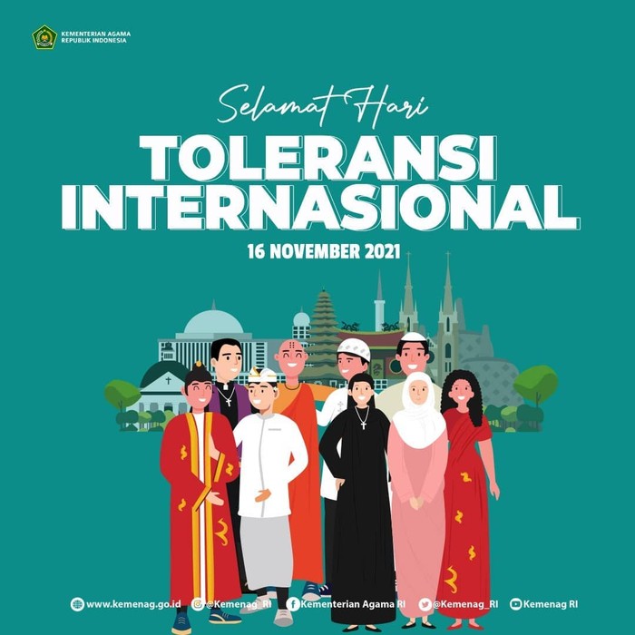 Twibbon Hari Toleransi Internasional, Cek di Sini Link-nya