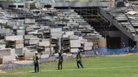Progres pembangunan Jakarta International Stadium yang digarap oleh PT Jakarta Propertindo itu pada minggu ke-105 telah mencapai 70,8 persen.