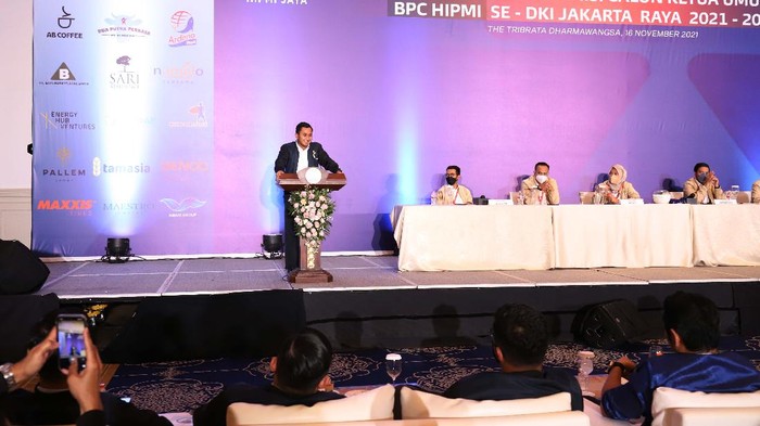 Pengambilan nomor urut Calon Ketua Umum HIPMI Jaya dilakukan di The Tribrata Darmawangsa Jakarta. Ada 18 calon yang akan bersaing menjadi Ketum Hipmi Jaya.