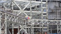 PLTU berkapasitas 2 x 660 MW ini dibangun oleh PT Huadian Bukit Asam Power (HBAP) yang merupakan konsorsium antara PTBA dengan China Huadian Hongkong Company Ltd. Nilai investasinya mencapai US$ 1,68 miliar atau sekitar Rp 24,4 triliun (asumsi kurs Rp 14.500 per US$). ANTARA FOTO/NOVA WAHYUDI.