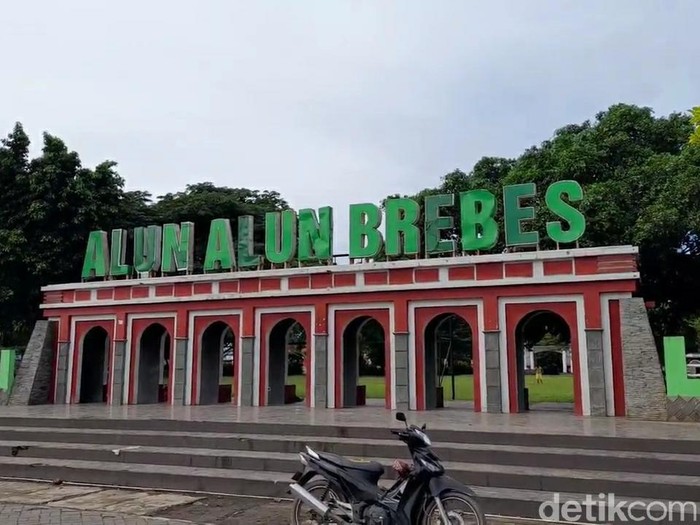 Alun-alun Brebes, Rabu (17/11/2021).