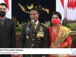 Anak Jenderal Andika Perkasa Hadiri Pelantikan Panglima TNI, Ini Sosoknya
