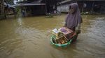 Kabupaten Hulu Sungai Tengah Masih Terendam Banjir