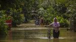 Kabupaten Hulu Sungai Tengah Masih Terendam Banjir