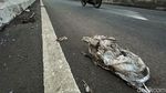 Duh, Sampah-Coretan Bikin Kumuh Jembatan Layang Rawa Panjang